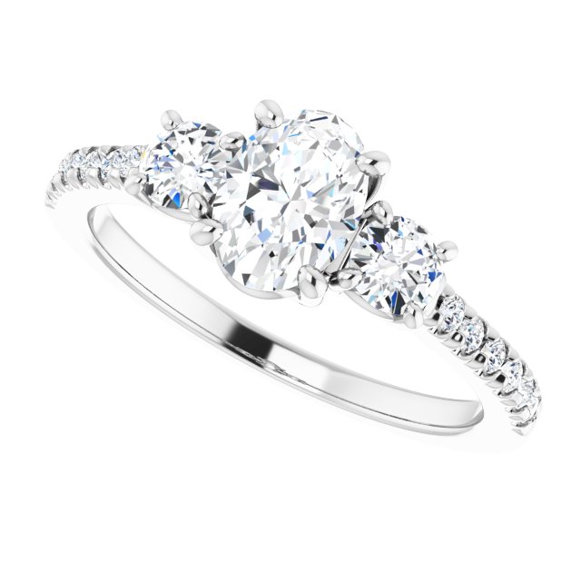 Three-Stone Engagement Ring
