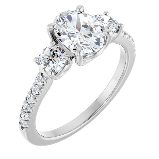 Three-Stone Engagement Ring
