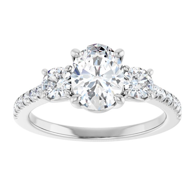 Three-Stone Engagement Ring