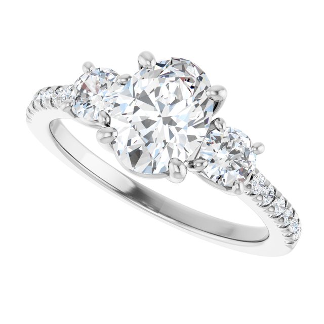 Three-Stone Engagement Ring