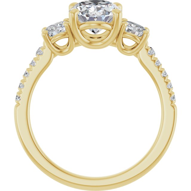 Three-Stone Engagement Ring