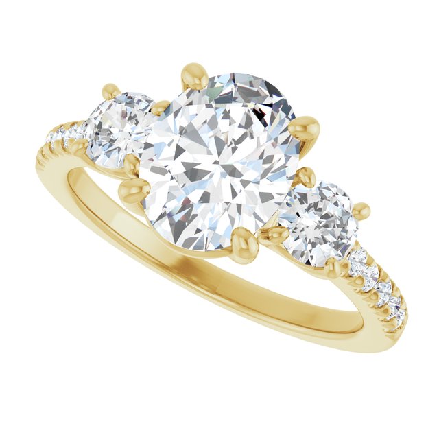 Three-Stone Engagement Ring