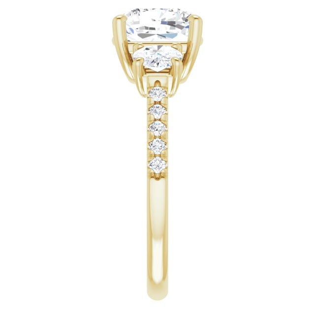 Three-Stone Engagement Ring
