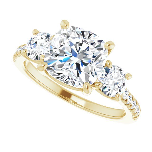 Three-Stone Engagement Ring