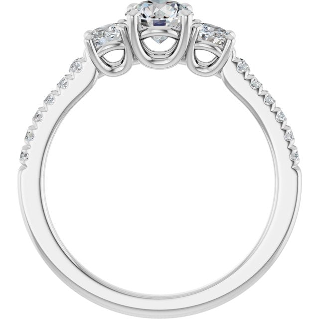Three-Stone Engagement Ring