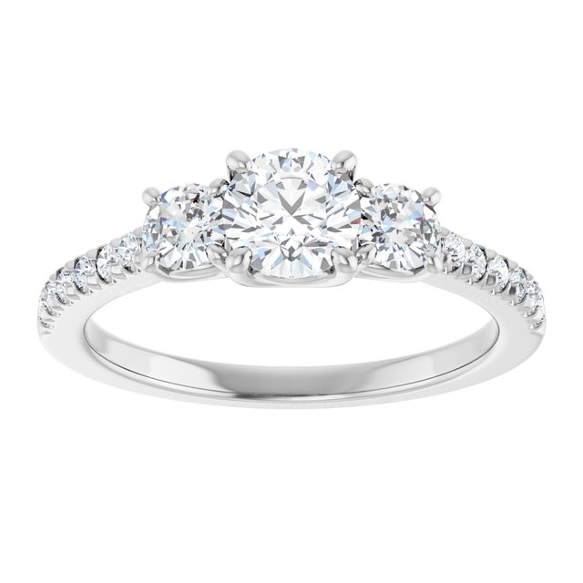 Three-Stone Engagement Ring