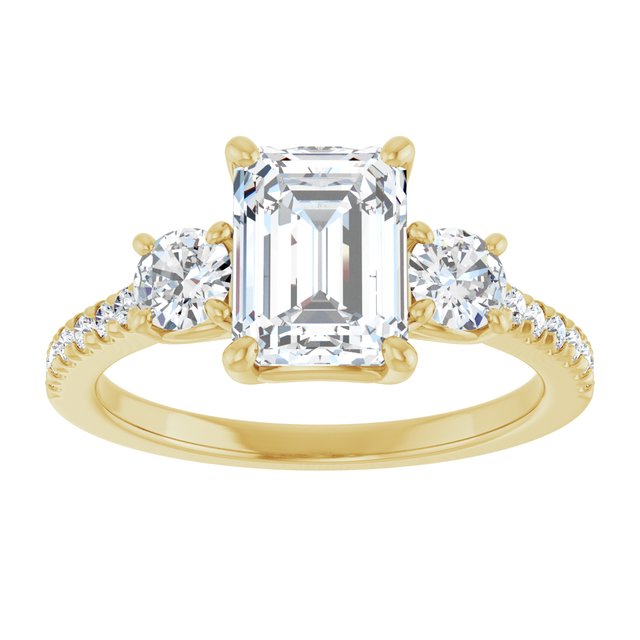 Three-Stone Engagement Ring
