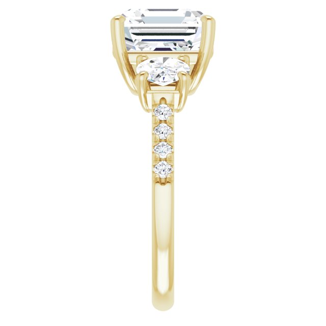 Three-Stone Engagement Ring