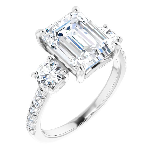 Three-Stone Engagement Ring