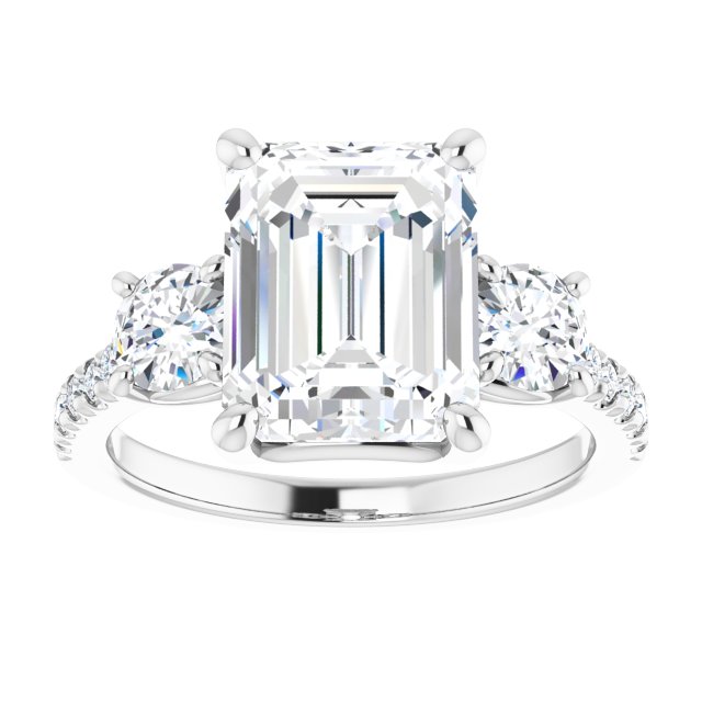 Three-Stone Engagement Ring