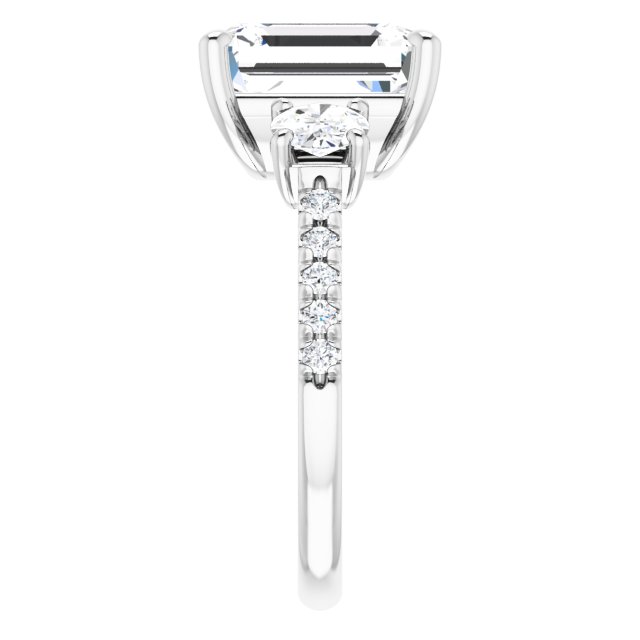 Three-Stone Engagement Ring