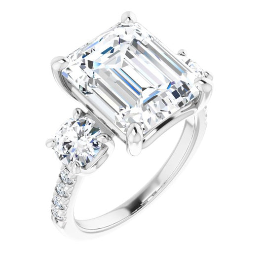 Three-Stone Engagement Ring