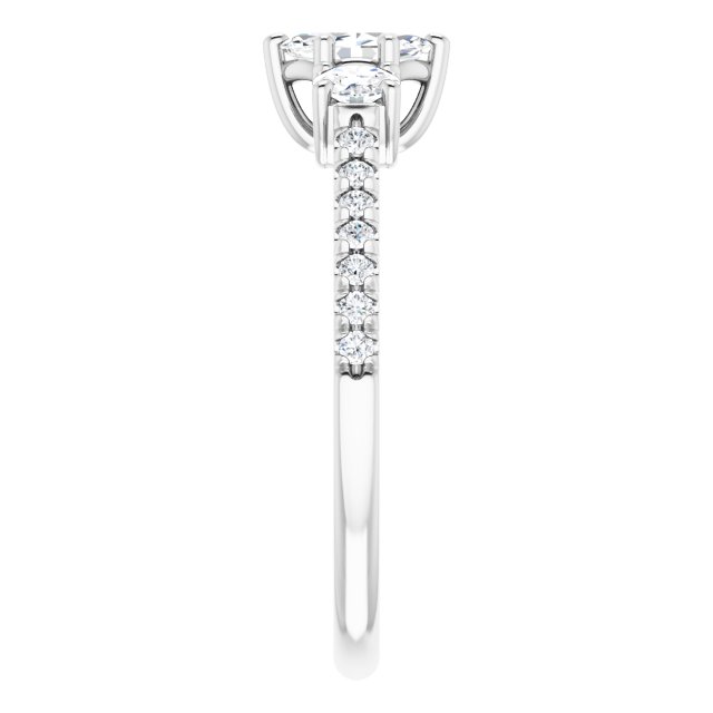 Three-Stone Engagement Ring