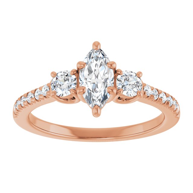 Three-Stone Engagement Ring