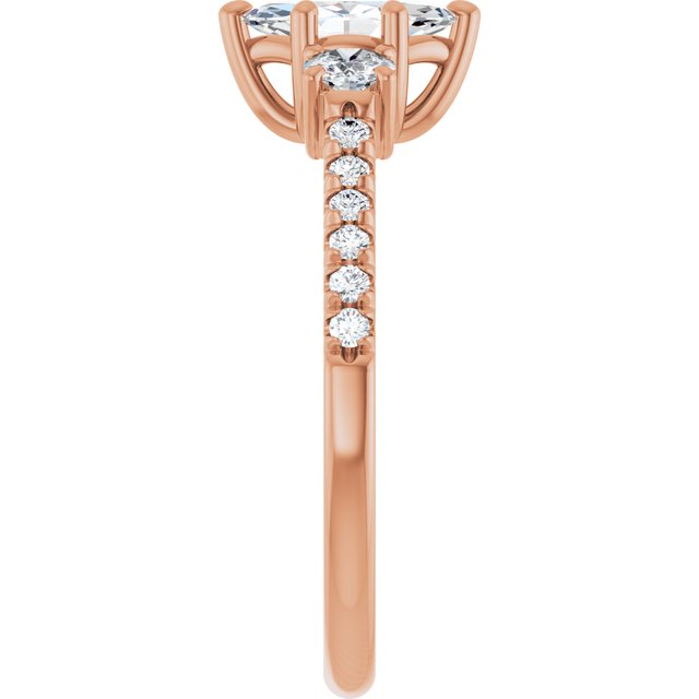 Three-Stone Engagement Ring