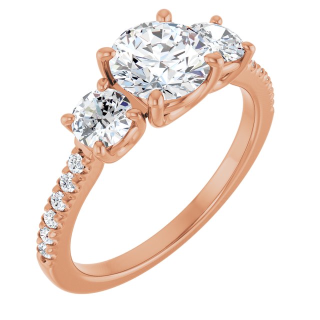 Three-Stone Engagement Ring