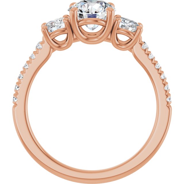 Three-Stone Engagement Ring