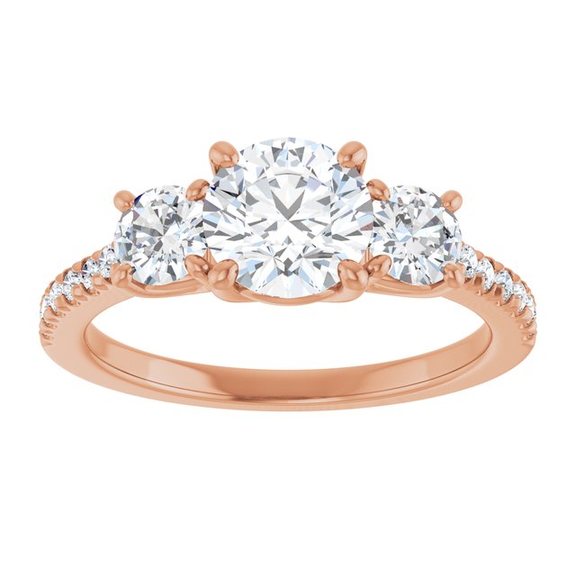 Three-Stone Engagement Ring