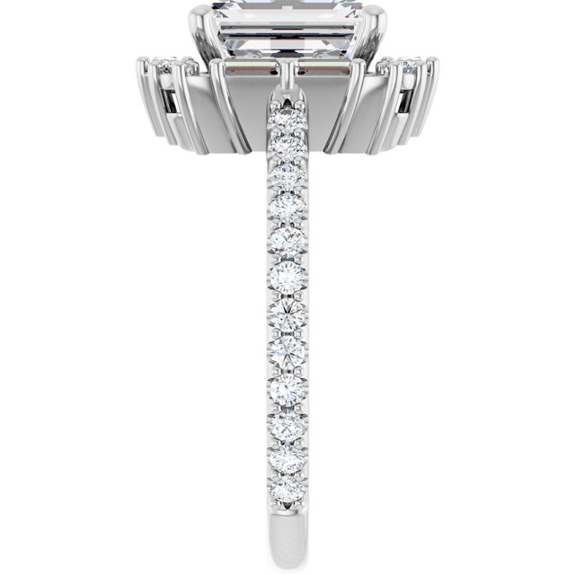 Halo-Style Engagement Ring