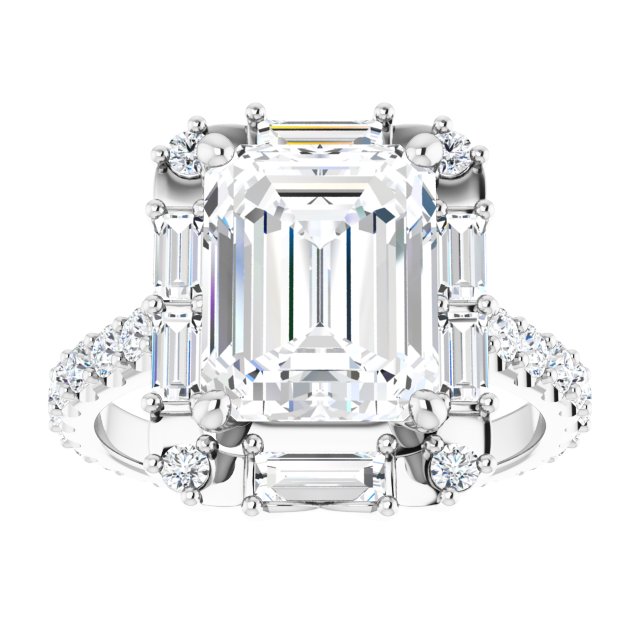 Halo-Style Engagement Ring