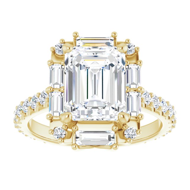 Halo-Style Engagement Ring