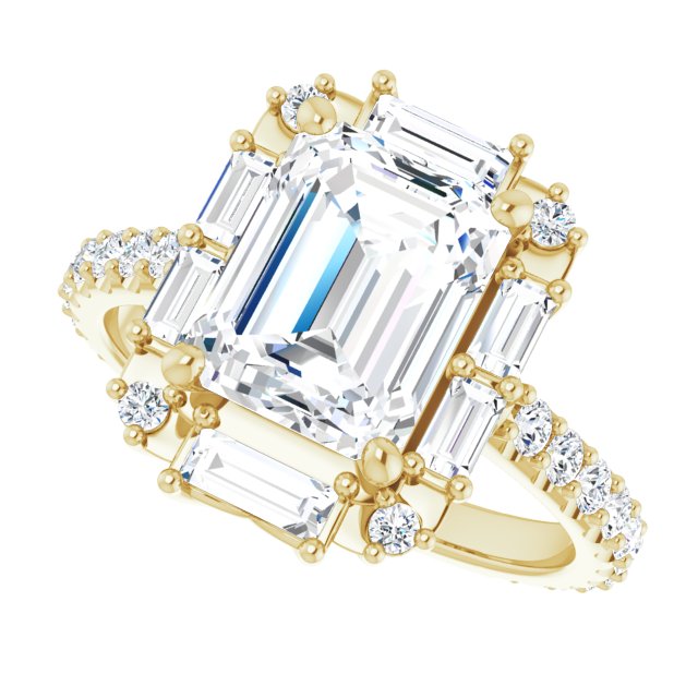 Halo-Style Engagement Ring
