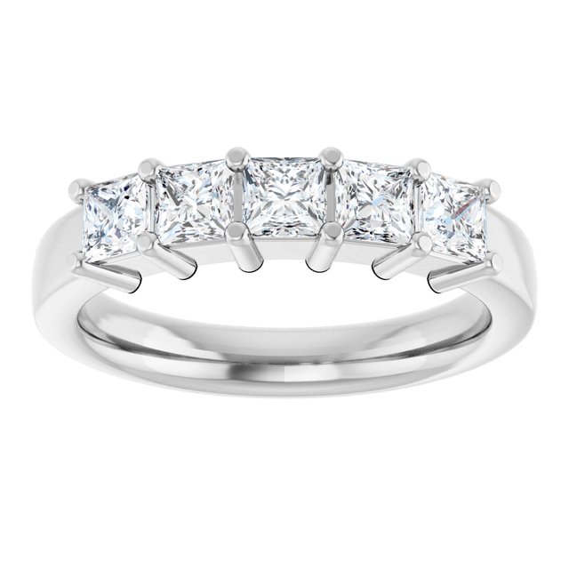 Five-Stone Anniversary Band