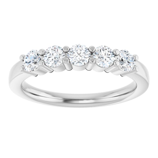 Five-Stone Anniversary Band