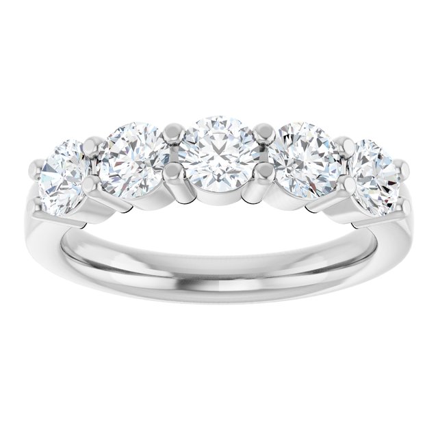Five-Stone Anniversary Band