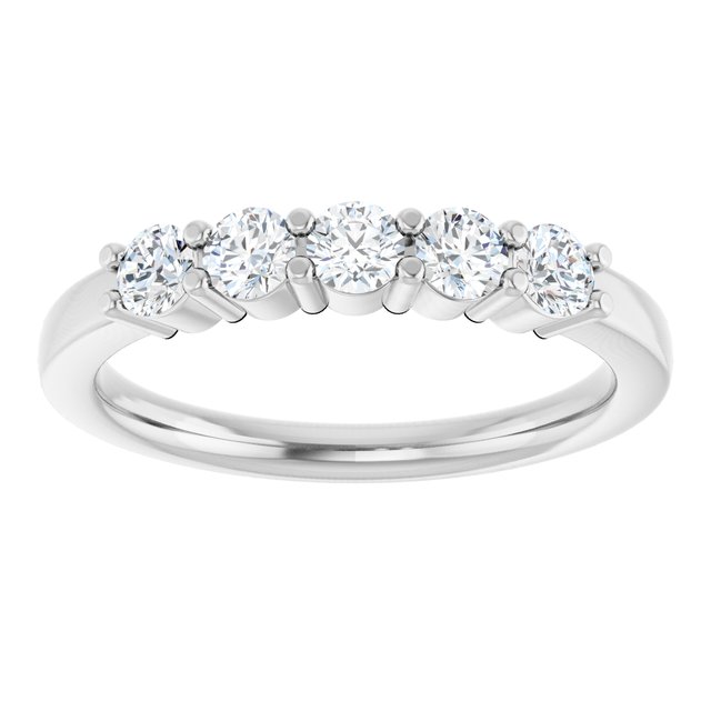 Five-Stone Anniversary Band