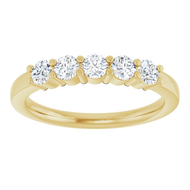 Five-Stone Anniversary Band