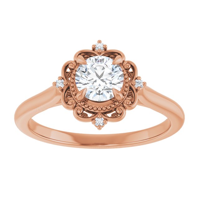 Vintage-Inspired Engagement Ring