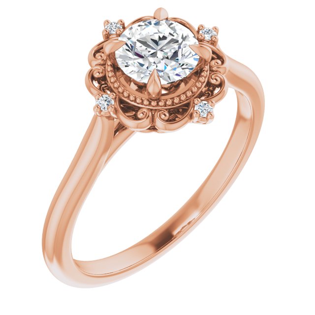 Vintage-Inspired Engagement Ring