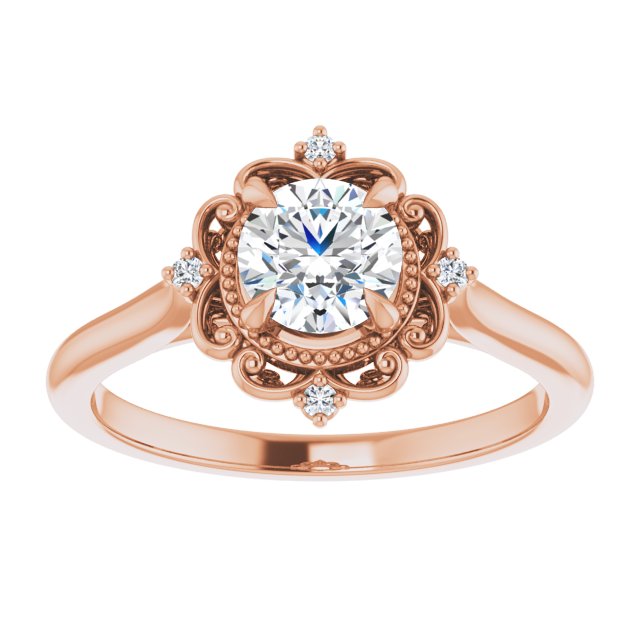 Vintage-Inspired Engagement Ring