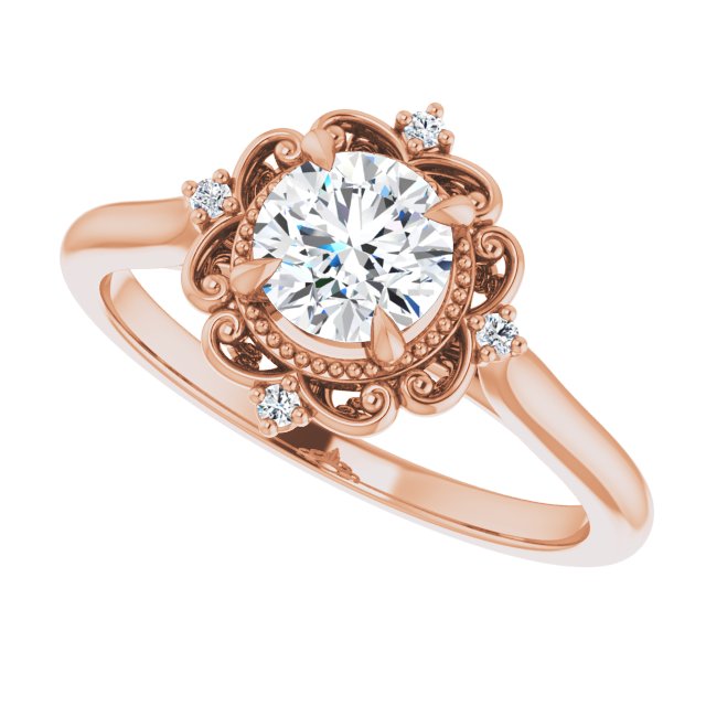 Vintage-Inspired Engagement Ring