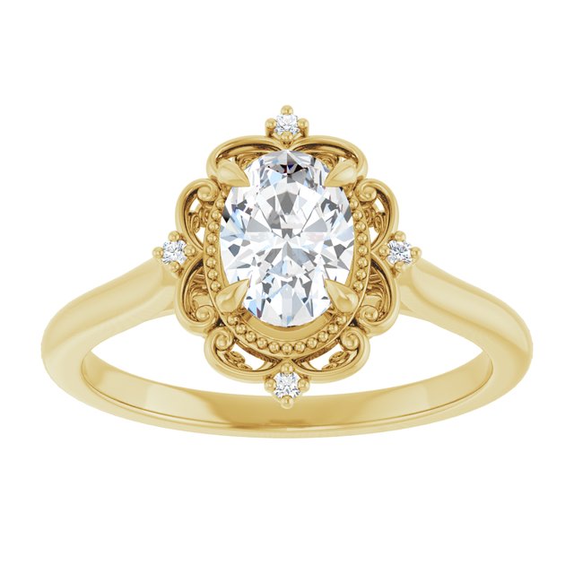 Vintage-Inspired Engagement Ring