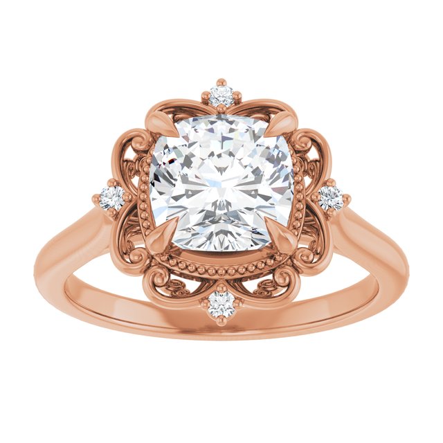 Vintage-Inspired Engagement Ring