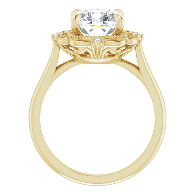 Vintage-Inspired Engagement Ring