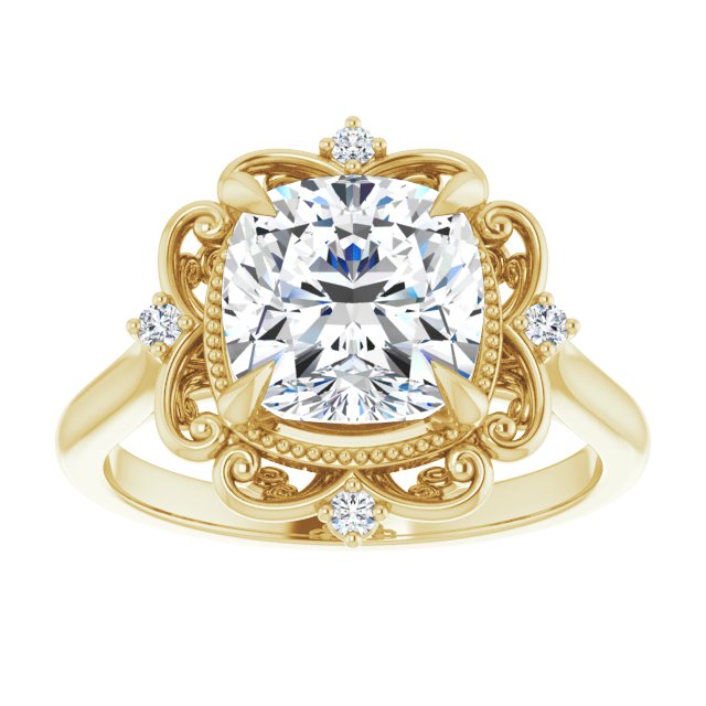 Vintage-Inspired Engagement Ring