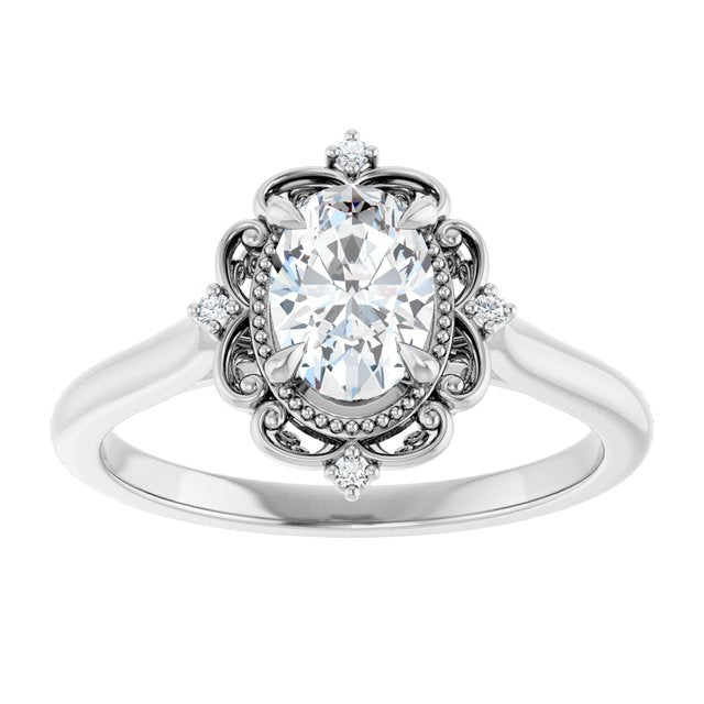 Vintage-Inspired Engagement Ring