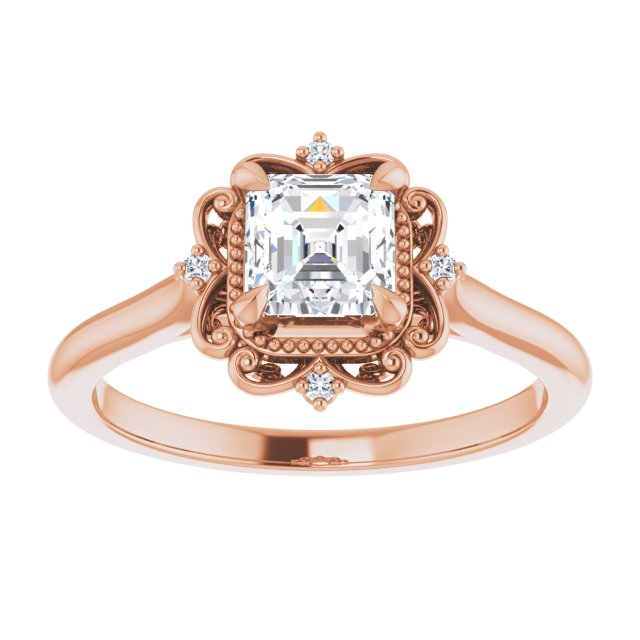 Vintage-Inspired Engagement Ring