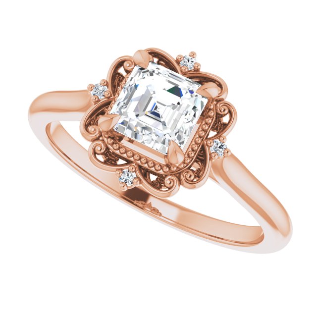 Vintage-Inspired Engagement Ring