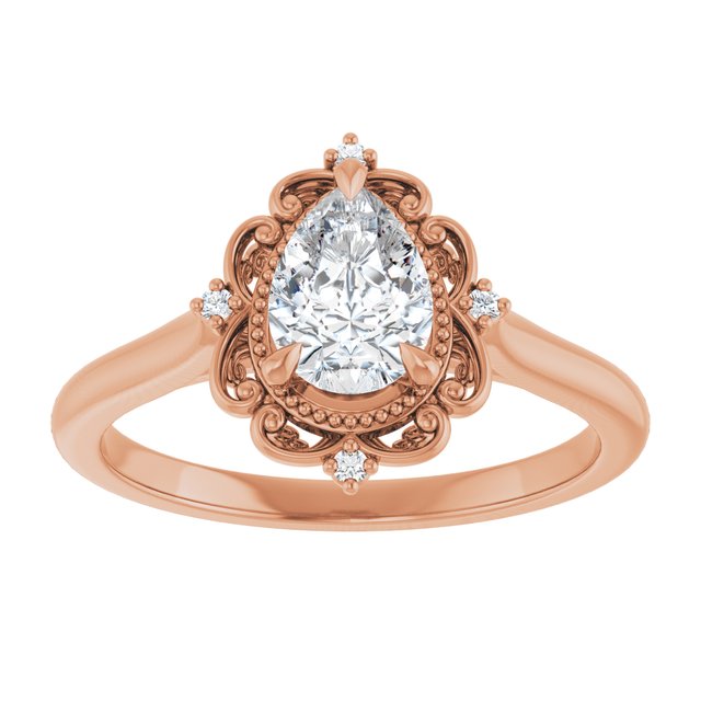 Vintage-Inspired Engagement Ring