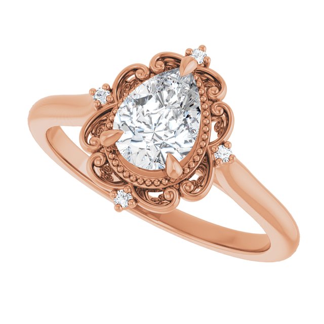 Vintage-Inspired Engagement Ring