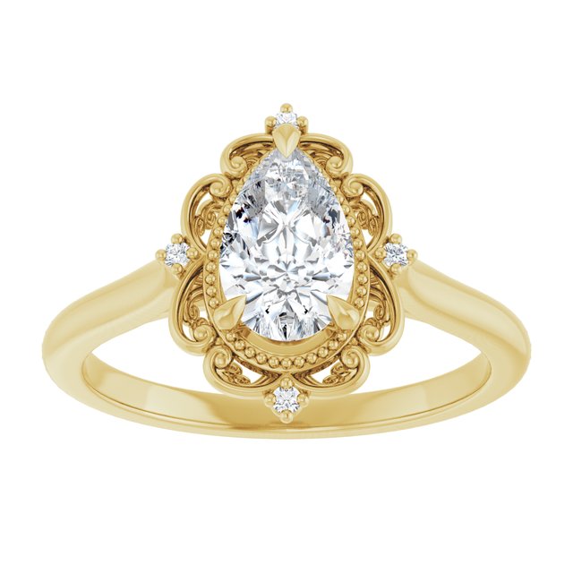 Vintage-Inspired Engagement Ring