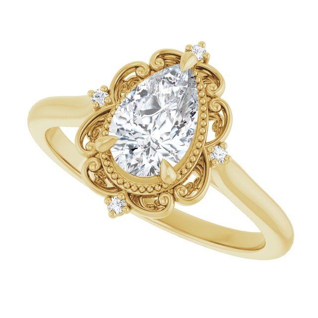 Vintage-Inspired Engagement Ring