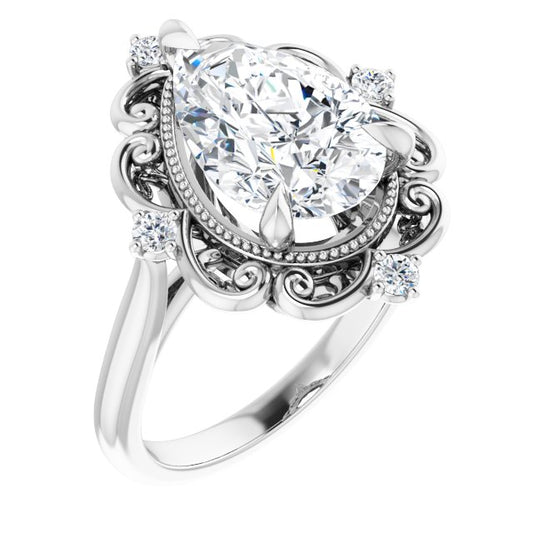 Vintage-Inspired Engagement Ring