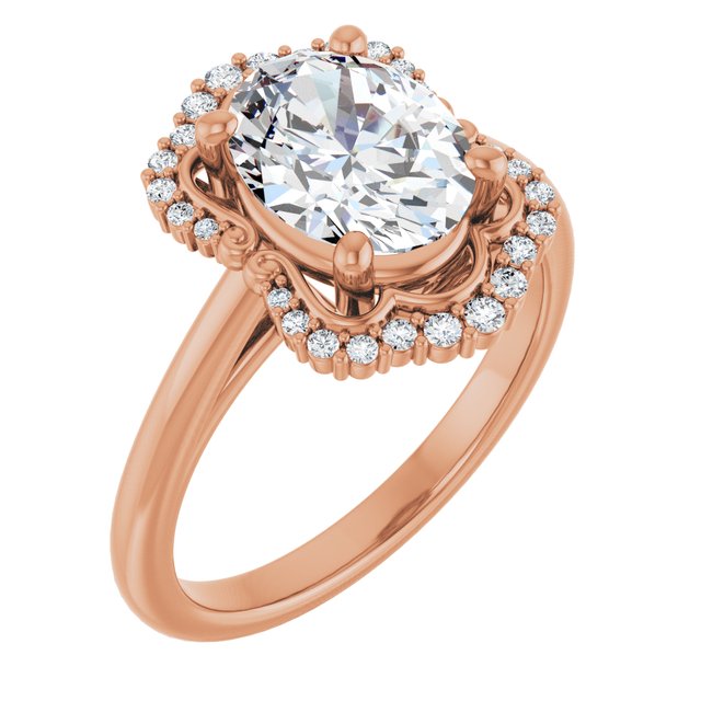 Halo-Style Engagement Ring