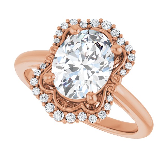 Halo-Style Engagement Ring