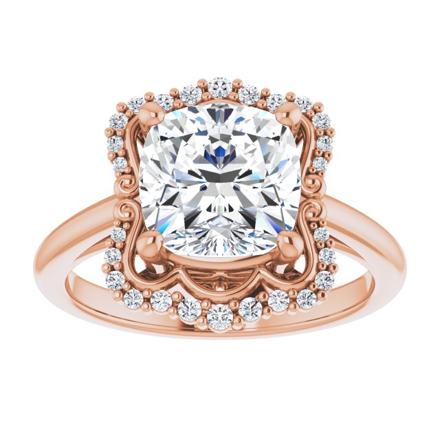 Halo-Style Engagement Ring
